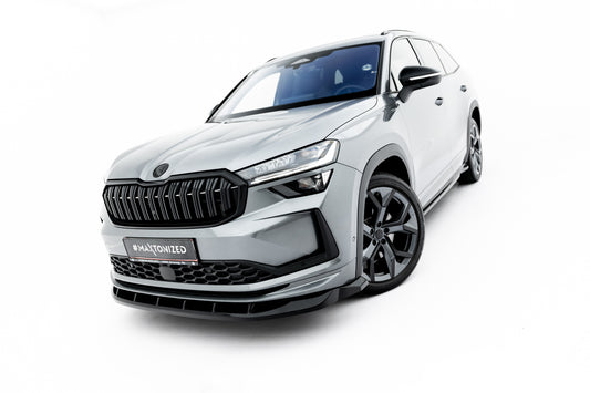 Front splitter v.2 skoda kodiaq sportline mk2