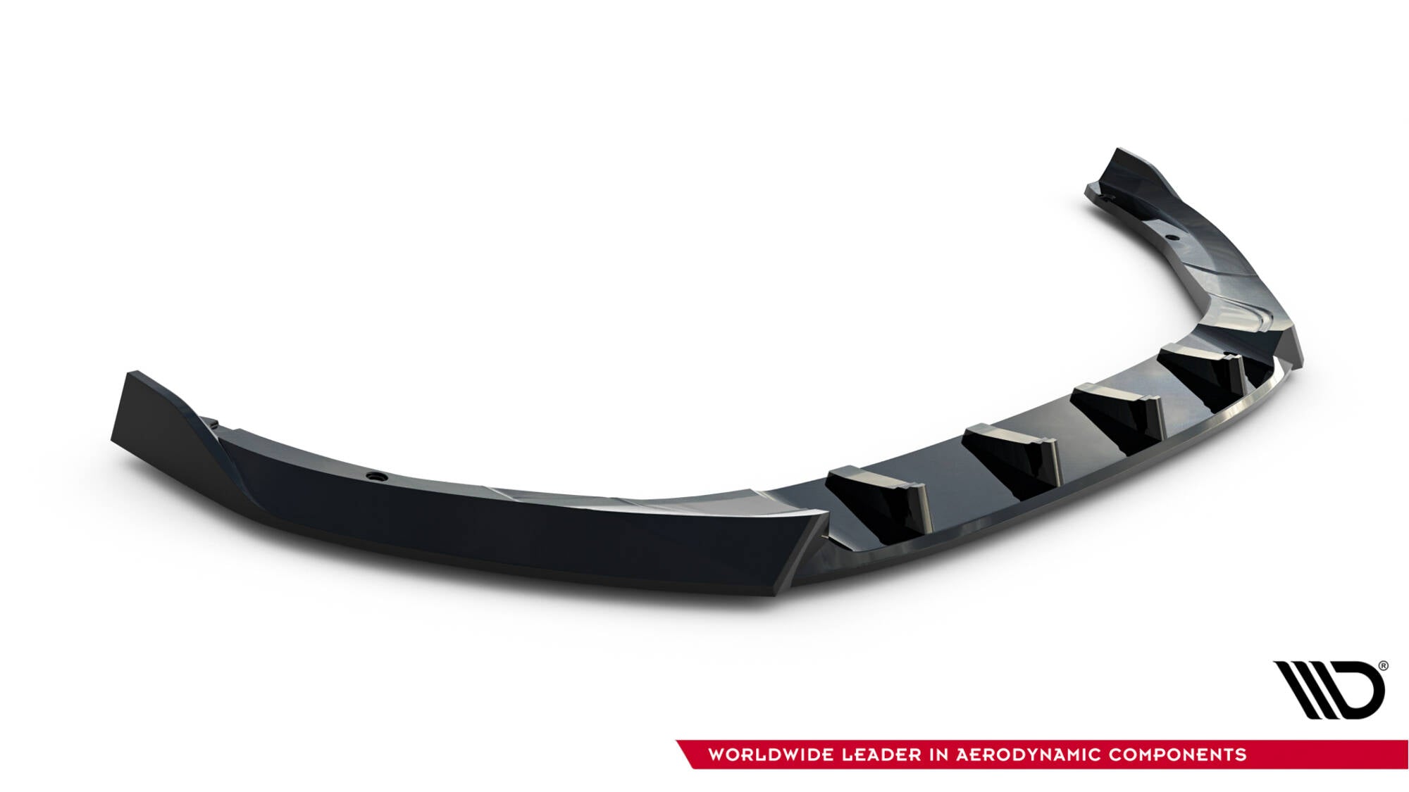 Front splitter v.2 skoda octavia rs liftback / combi mk4 facelift