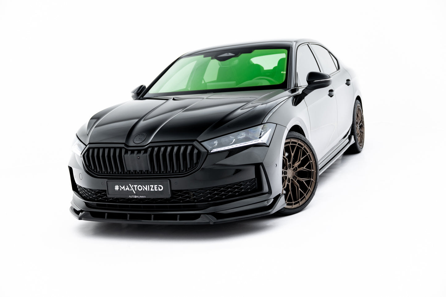 Front splitter v.2 skoda superb sportline mk4