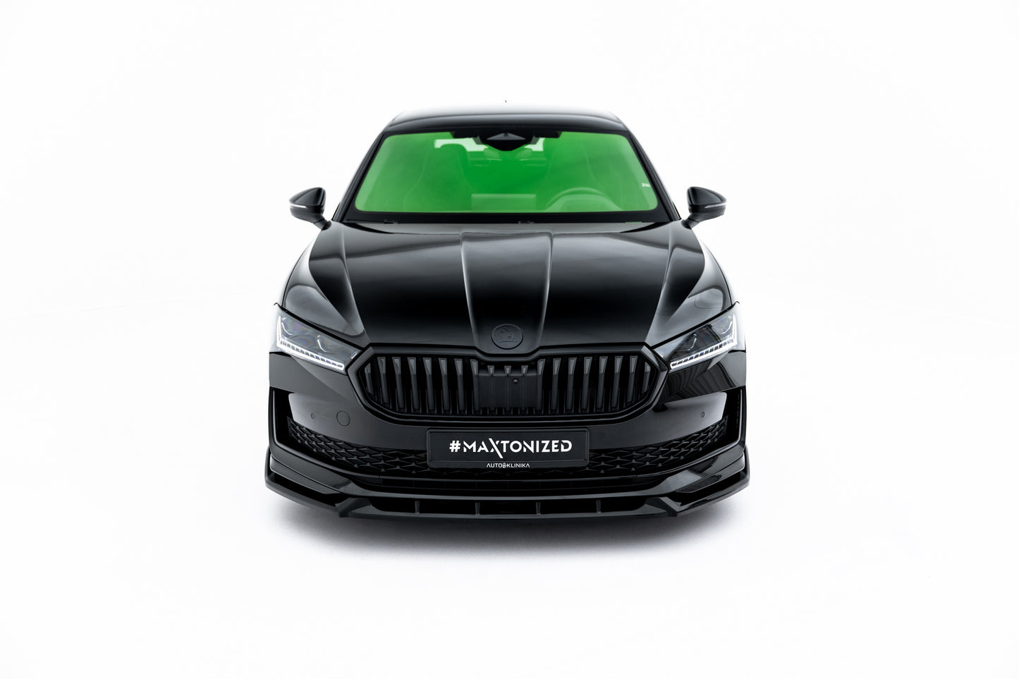 Front splitter v.2 skoda superb sportline mk4