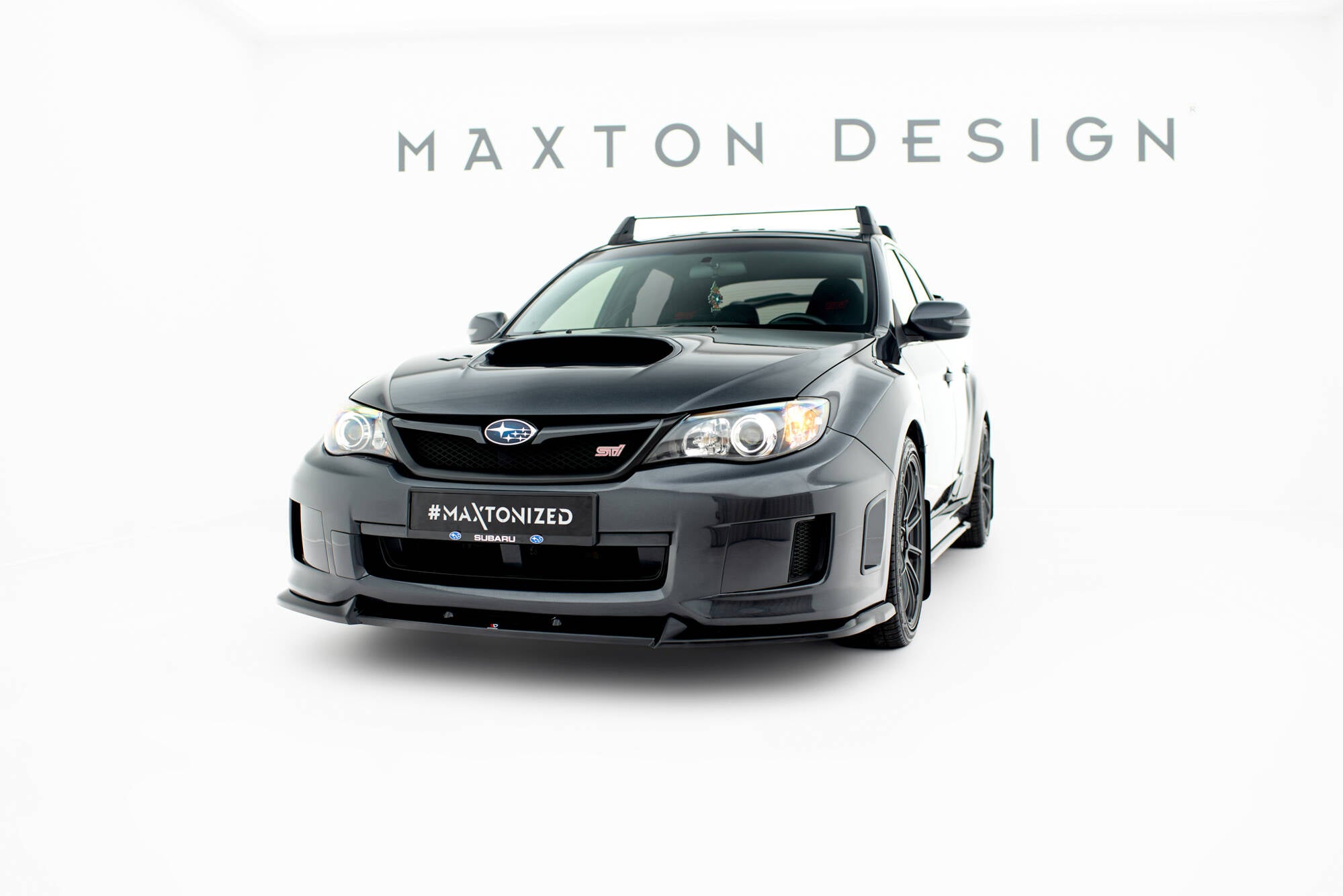 Front splitter v.2 subaru impreza wrx sti mk3 facelift