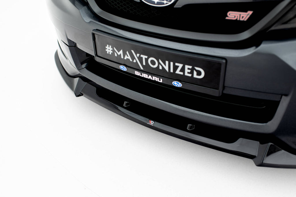 Front splitter v.2 subaru impreza wrx sti mk3 facelift