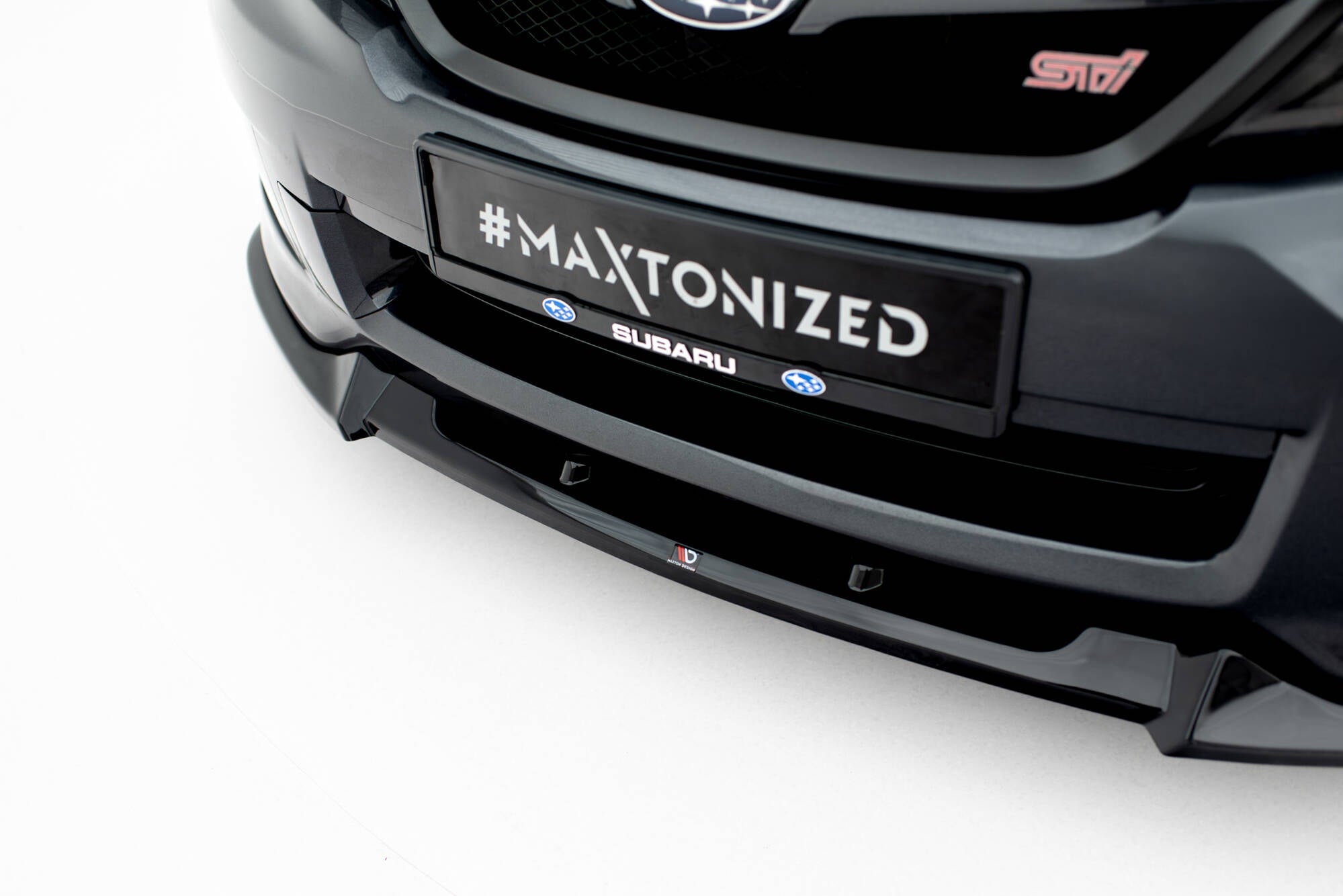 Front splitter v.2 subaru impreza wrx sti mk3 facelift