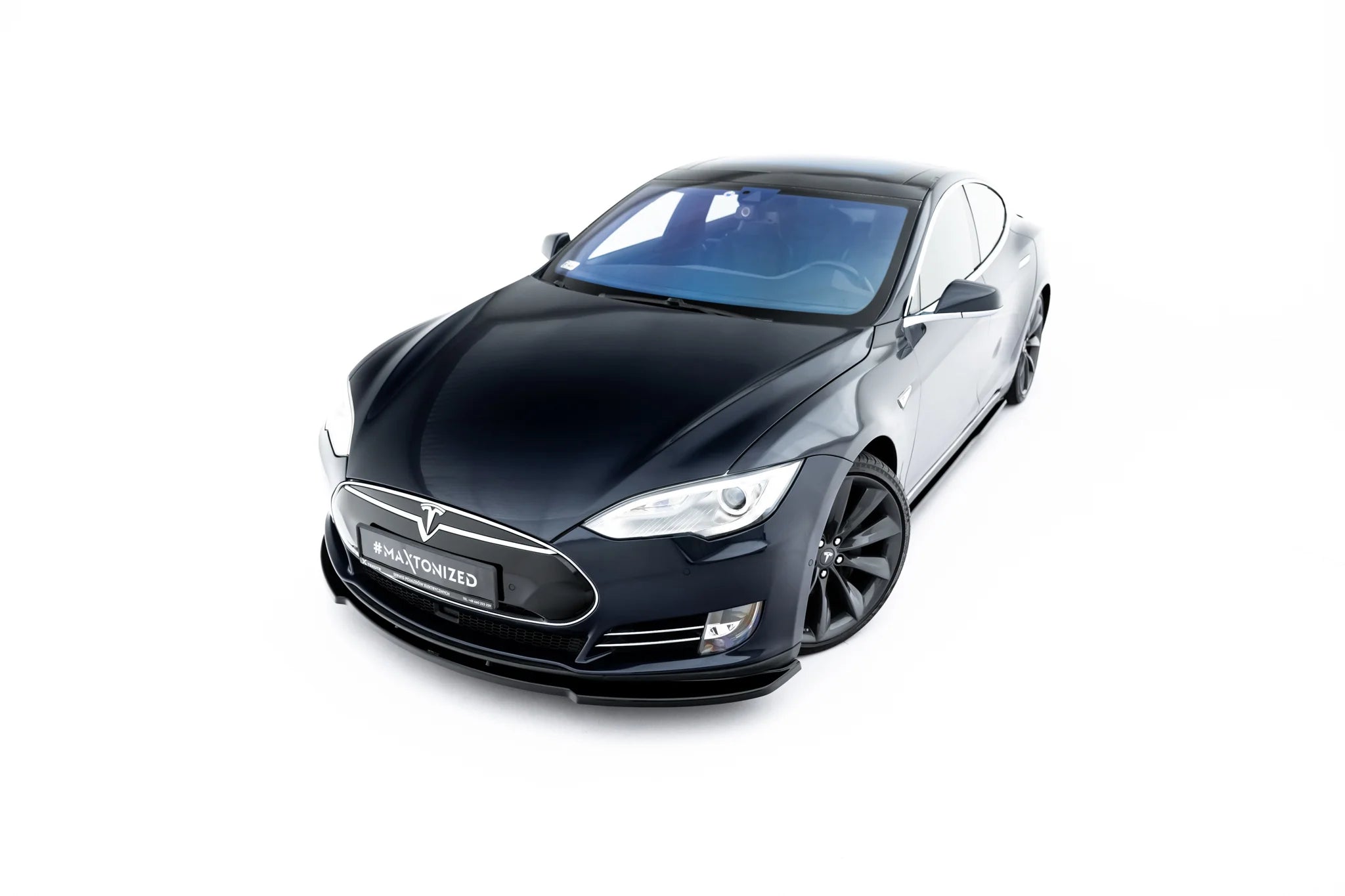 Front splitter v.2 tesla model s mk1