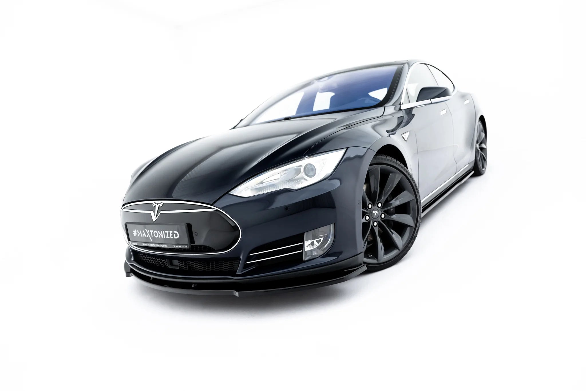 Front splitter v.2 tesla model s mk1