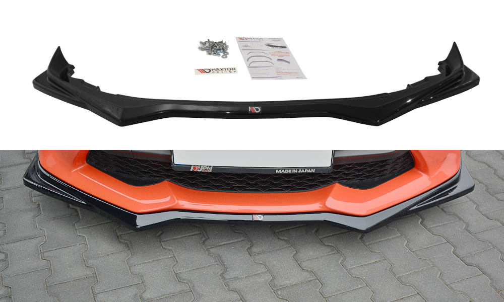 Front splitter v.2 toyota gt86 facelift