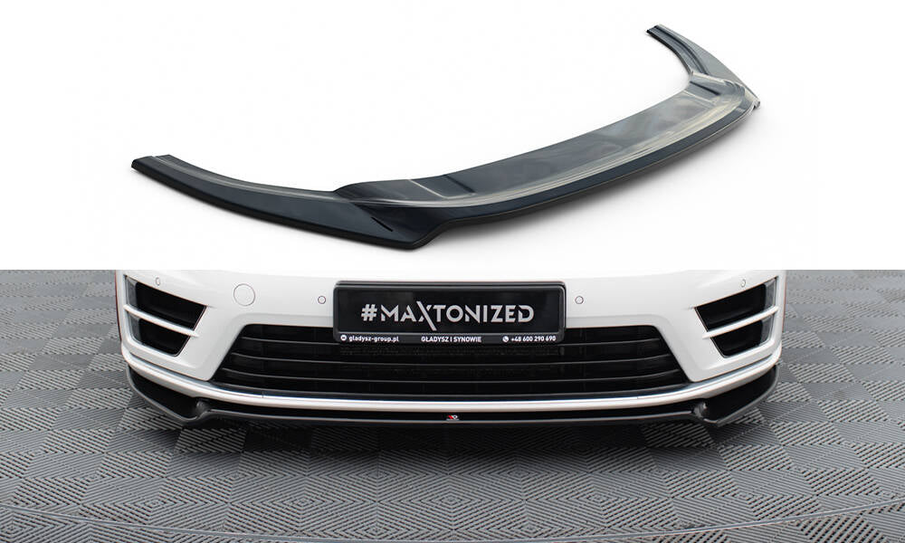 Front splitter v.2 vw golf 7 r / r-line