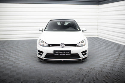 Front splitter v.2 vw golf 7 r / r-line