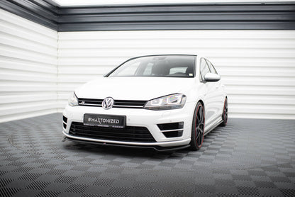 Front splitter v.2 vw golf 7 r / r-line