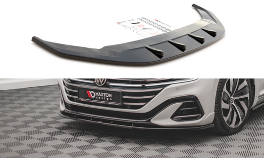 Front splitter v.2 volkswagen arteon r-line facelift