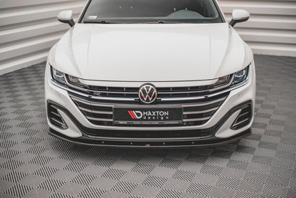 Front splitter v.2 volkswagen arteon r-line facelift