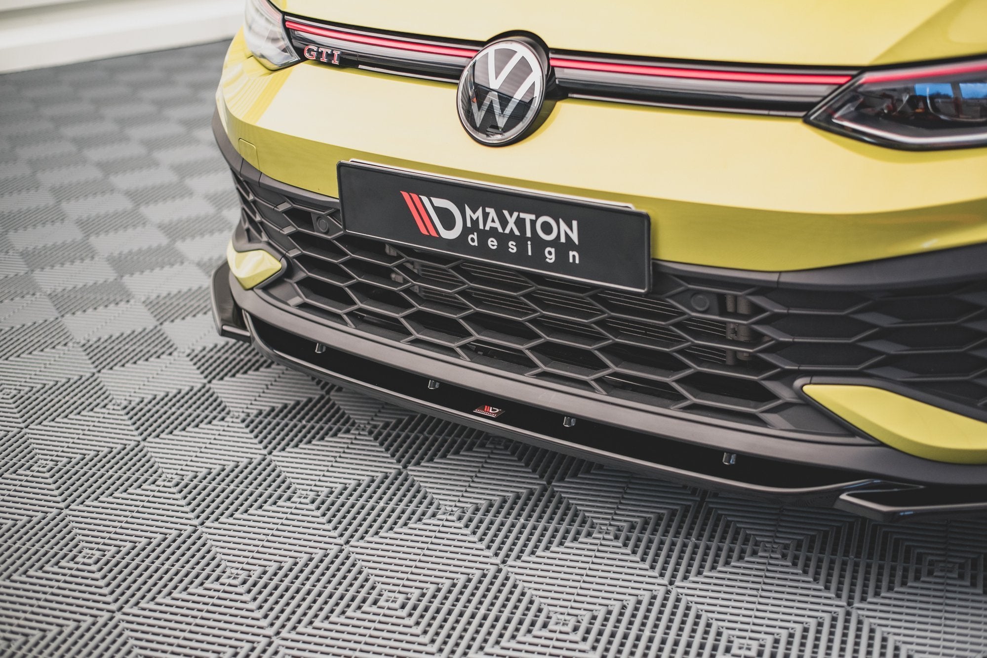 Front splitter v.2 volkswagen golf gti clubsport mk8