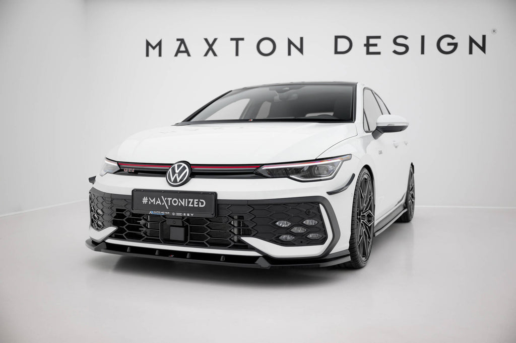 Front Splits v.2 Volkswagen Golf GTI / GTE / R-Line MK8 FaceLift