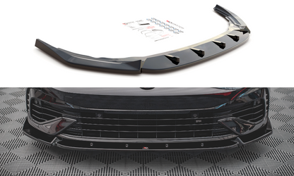 Front splitter v.2 volkswagen golf r mk8