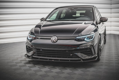Front splitter v.2 volkswagen golf r mk8