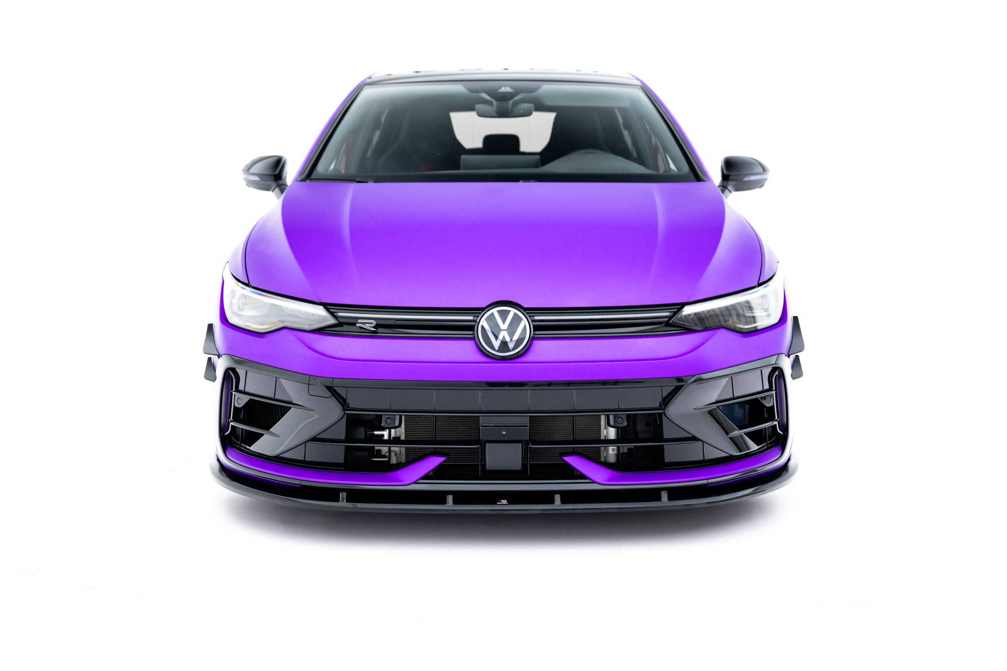 Etuspoileri v.2 Volkswagen Golf R mk8 facelift