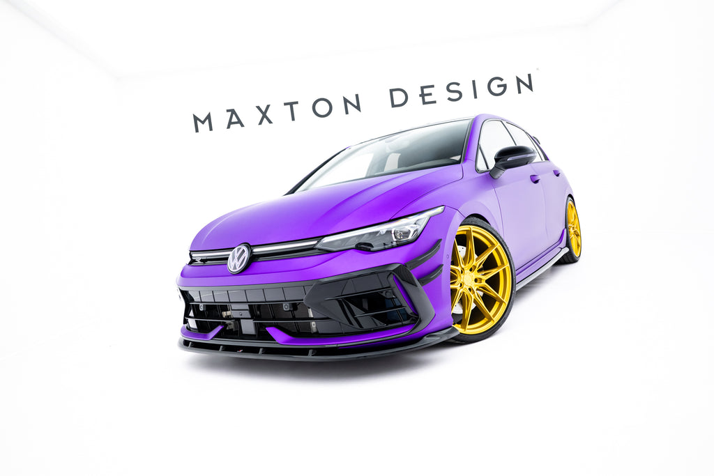 Etuspoileri v.2 Volkswagen Golf R mk8 facelift