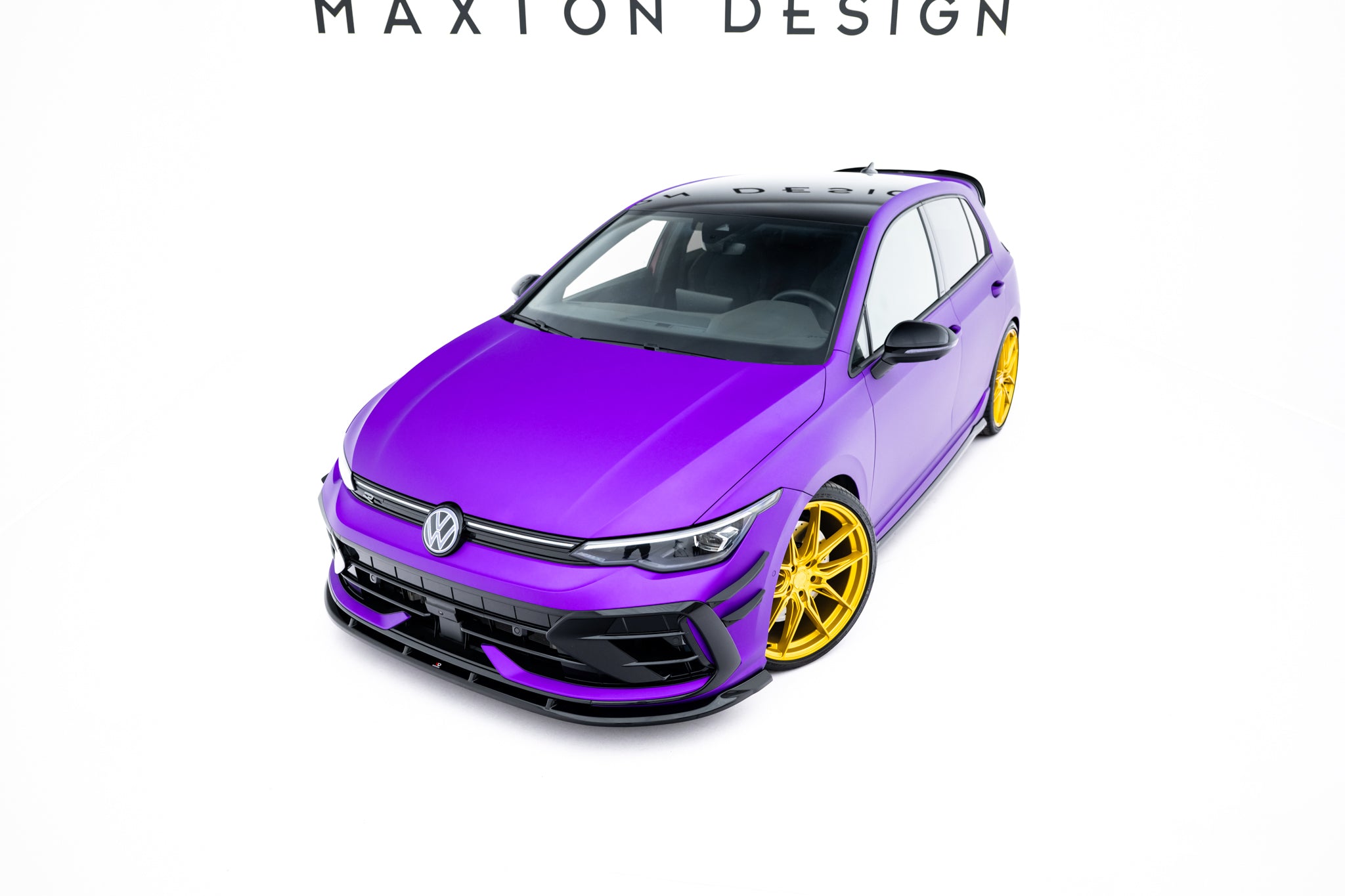 Etuspoileri v.2 Volkswagen Golf R mk8 facelift