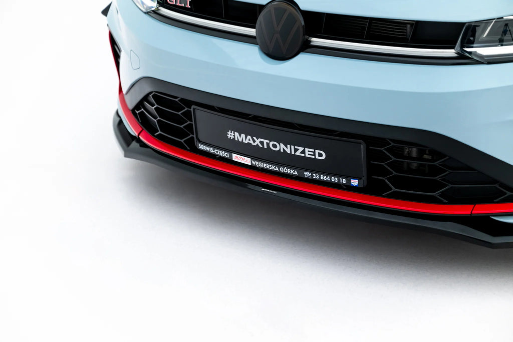 Front splitter v.2 volkswagen jetta gli mk7 facelift 2