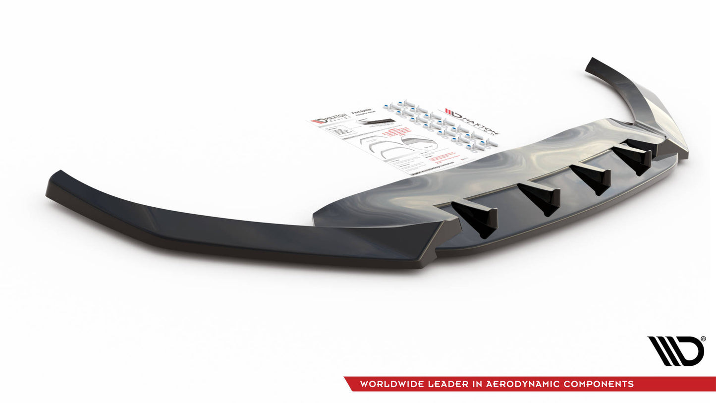 Front splitter v.2 volkswagen passat b8 facelift
