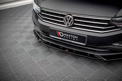 Front splitter v.2 volkswagen passat b8 facelift
