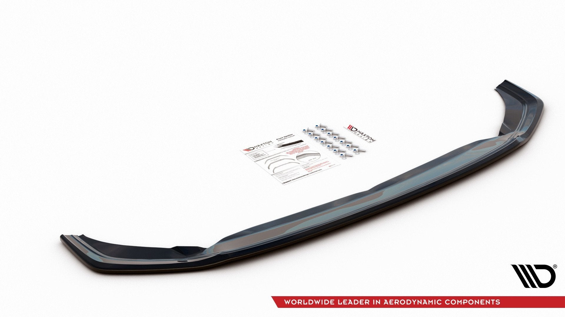 Front splitter v.2 volkswagen polo gti / r-line mk6
