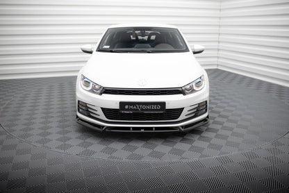 Front splitter v.2 volkswagen scirocco mk3 facelift