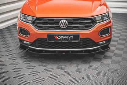 Front splitter v.2 volkswagen t-roc mk1