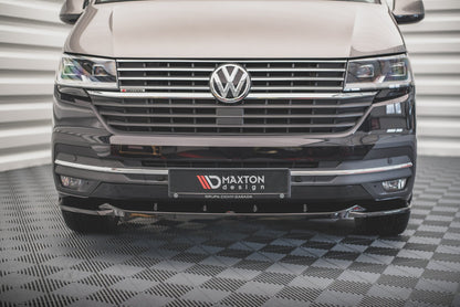 Front splitter v.2 volkswagen t6 facelift