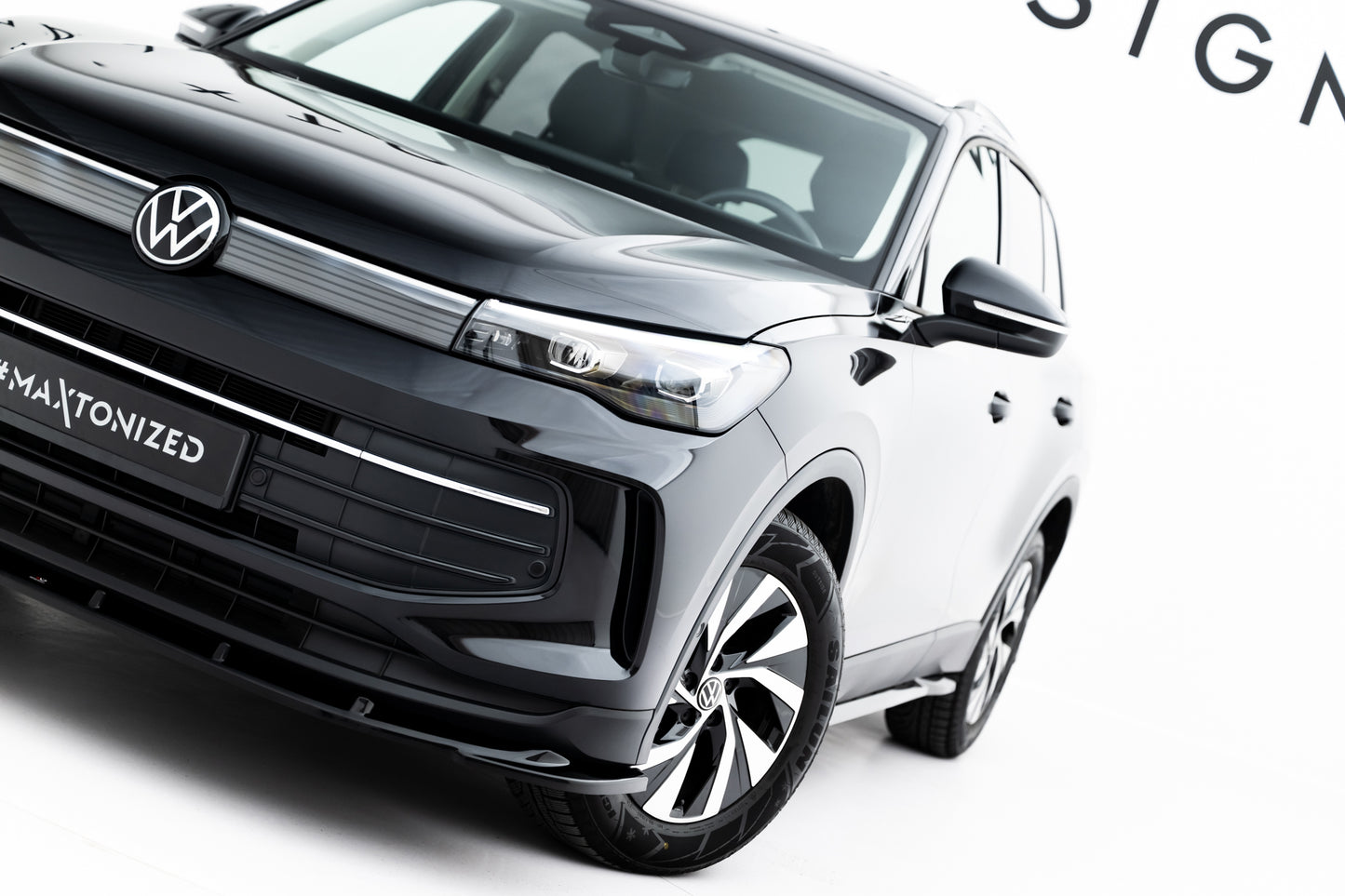 Front splitter v.2 volkswagen tiguan mk3