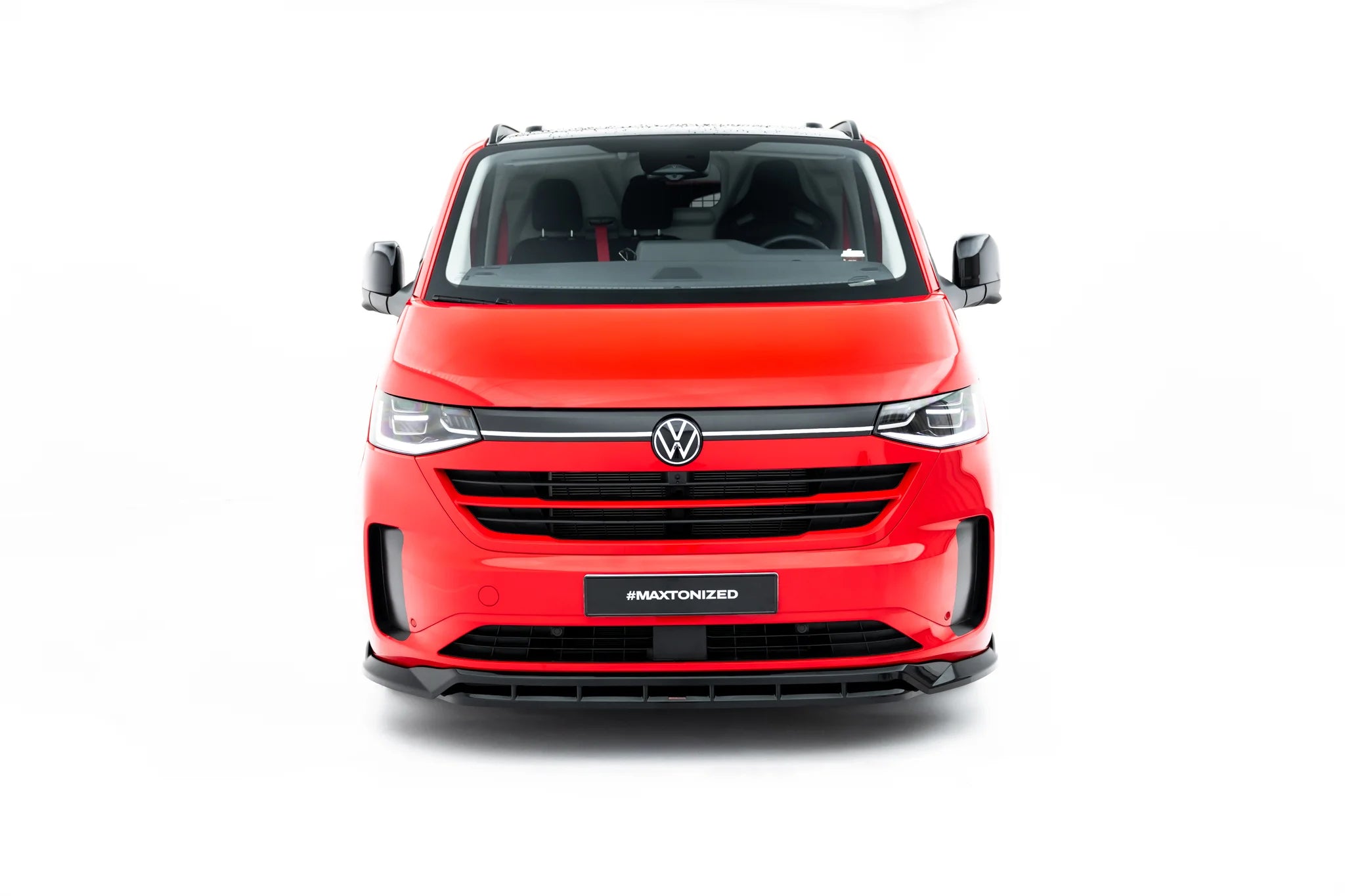 Front splitter v.2 volkswagen transporter t7