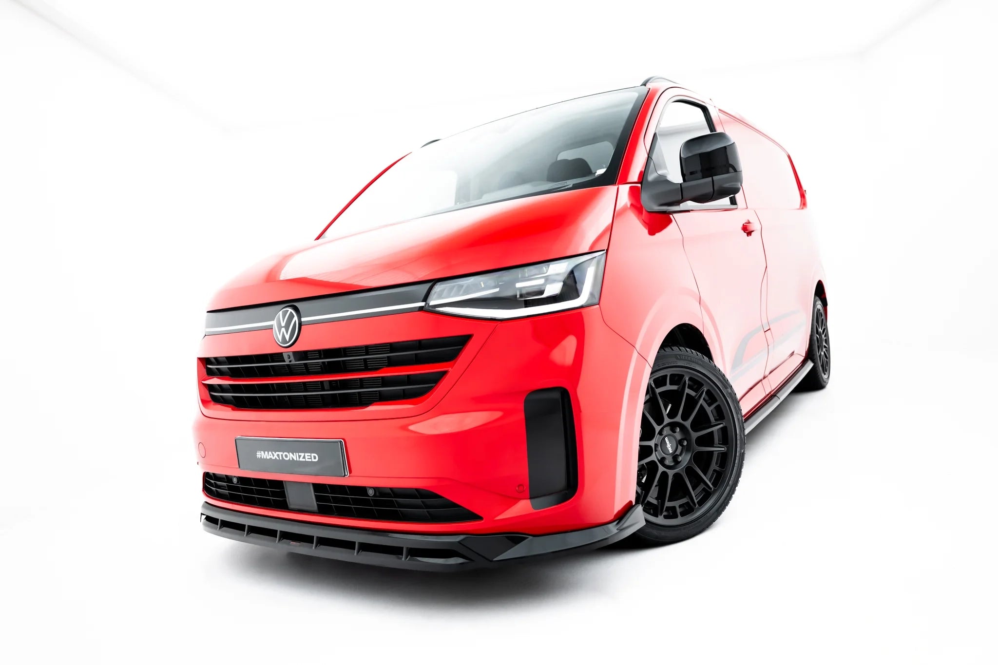 Front splitter v.2 volkswagen transporter t7