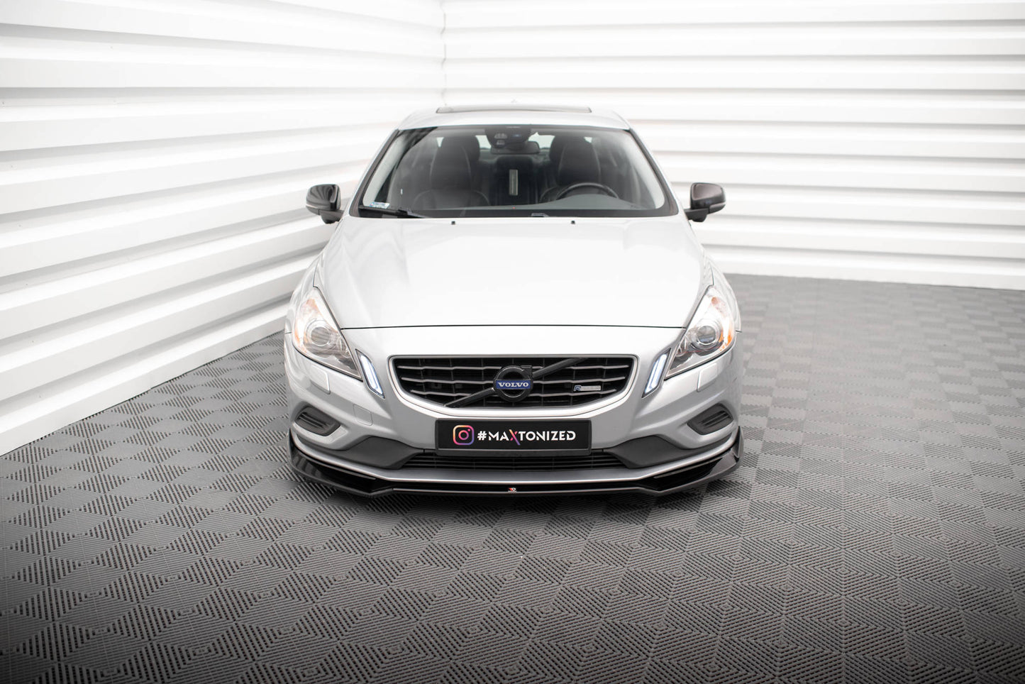 Front splitter v.2 volvo s60 r-design mk2