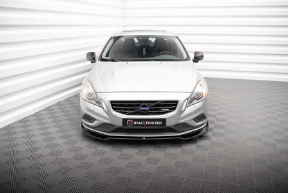 Front splitter v.2 volvo s60 r-design mk2