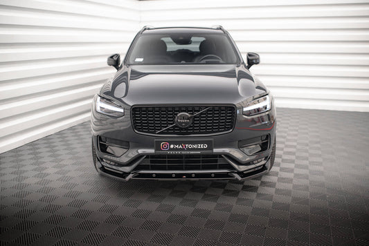 Front splitter v.2 volvo xc90 r-design mk2 facelift