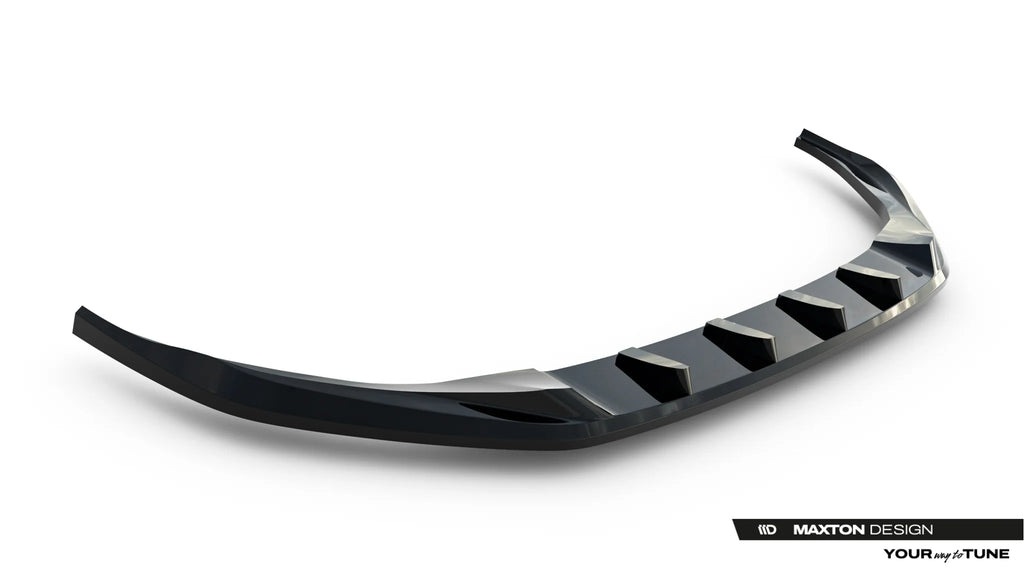 Front splitter v.2 suitable for audi a3 sedan 8y facelift