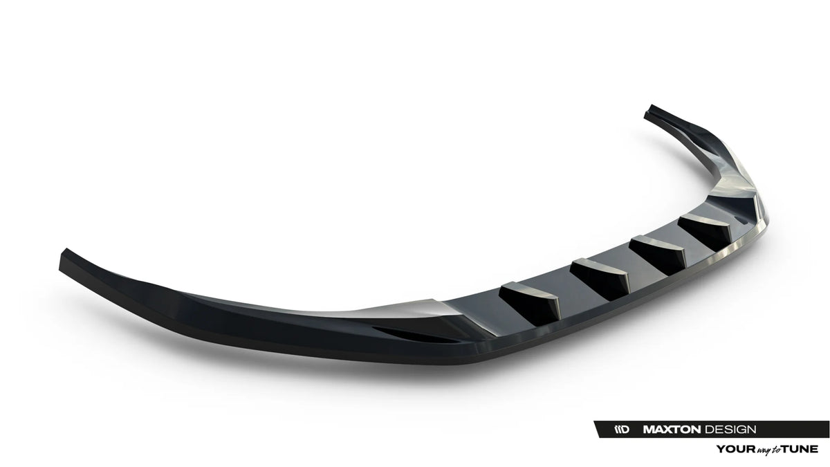 Front splitter v.2 suitable for audi a3 sedan 8y facelift