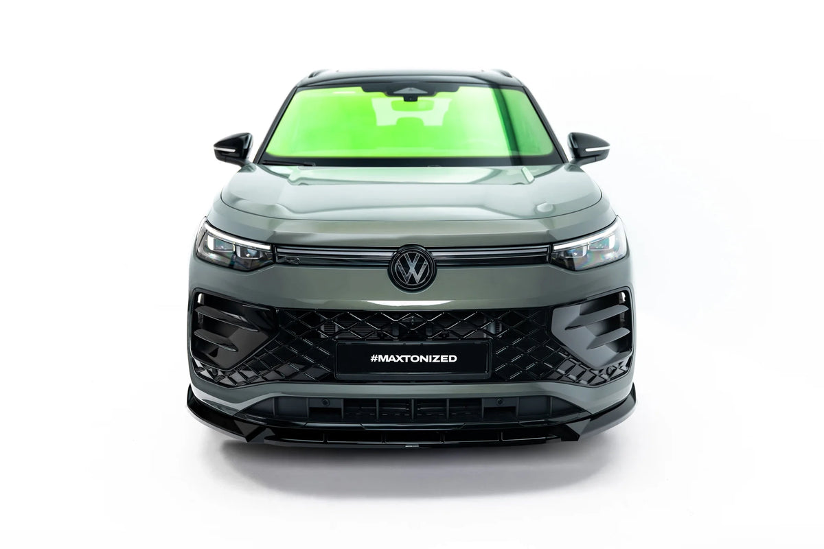 Front splitter v.2 suitable for volkswagen tayron r-line mk1