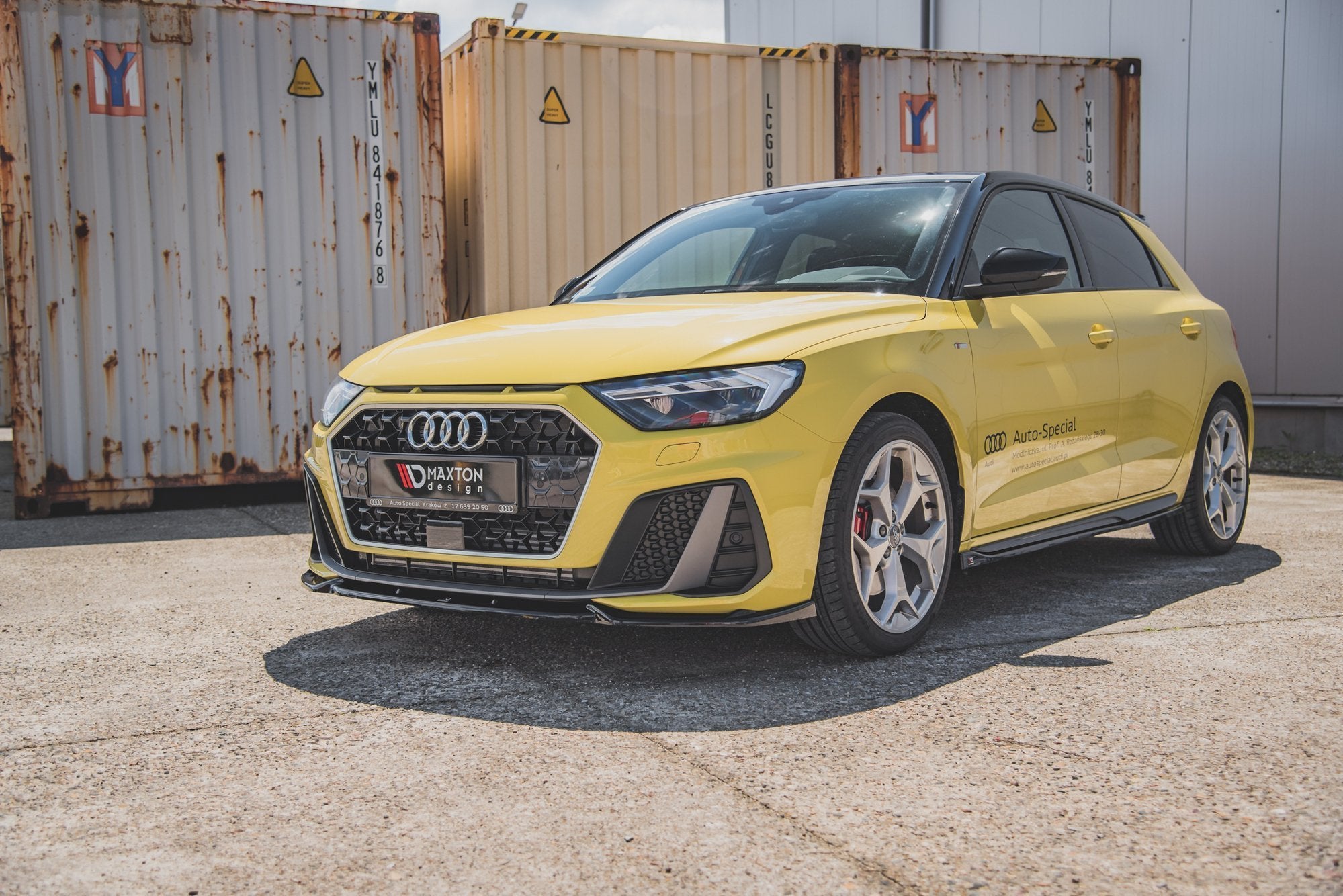Front splitter v.3 audi a1 s-line gb