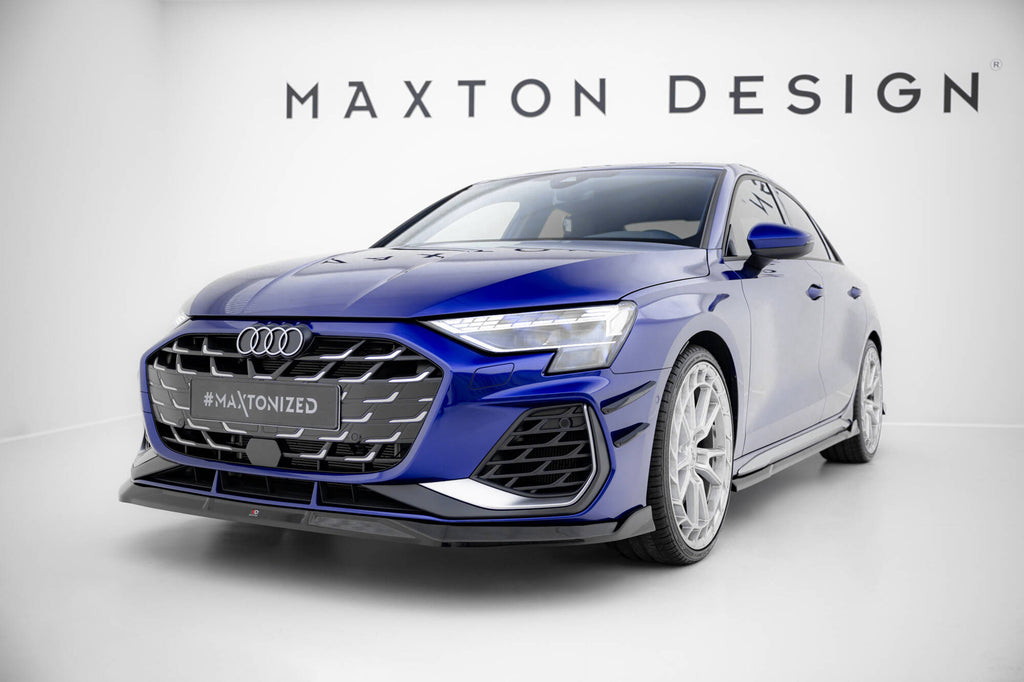 Front Splitter V.3 Audi A3 S-line sedan / S3 siden 8y ansigtsløftning
