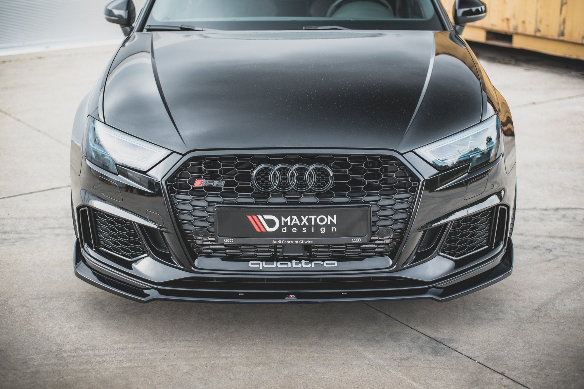 Front splitter v.3 audi rs3 8v fl sportback
