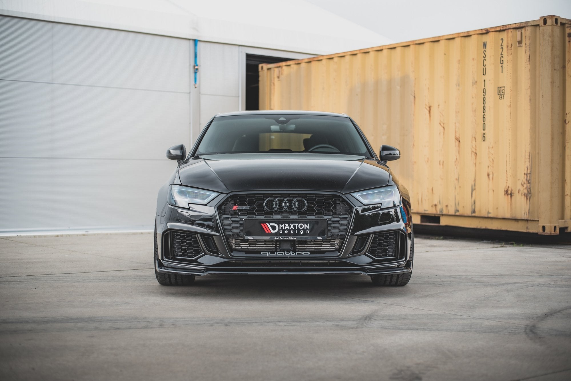 Front splitter v.3 audi rs3 8v fl sportback