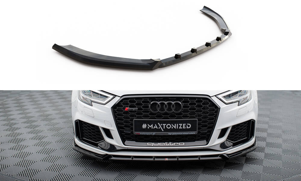 Front splitter v.3 audi rs3 sedan 8v facelift