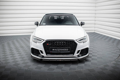 Front splitter v.3 audi rs3 sedan 8v facelift