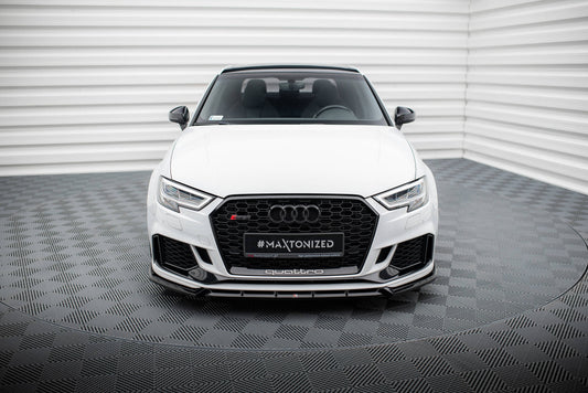 Front splitter v.3 audi rs3 sedan 8v facelift
