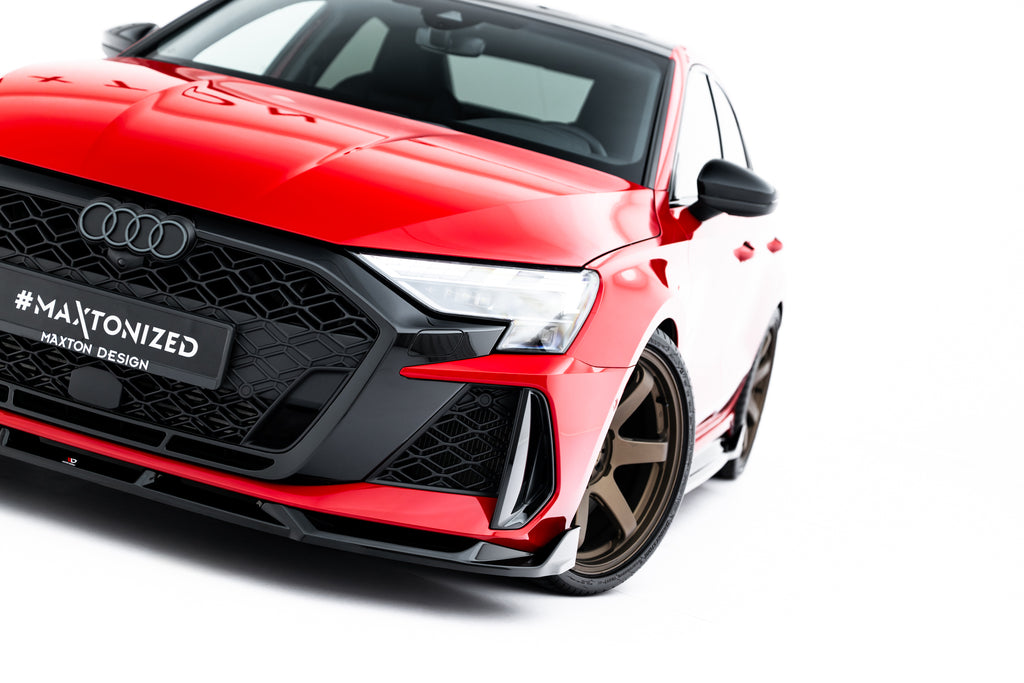 Frontsplitter v.3 Audi RS3 sedan 8y facelift