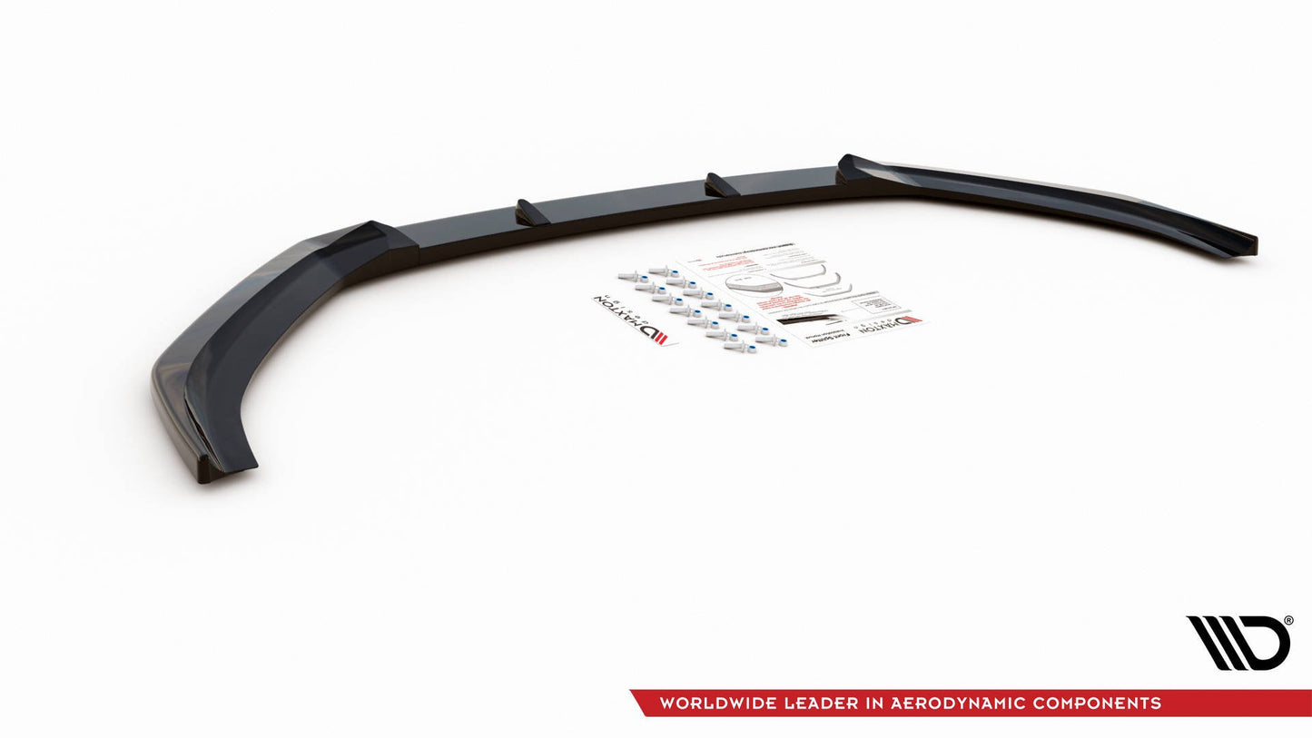 Front splitter v.3 audi s3 / a3 s-line 8v fl sedan