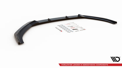 Front splitter v.3 audi s3 / a3 s-line 8v fl sedan