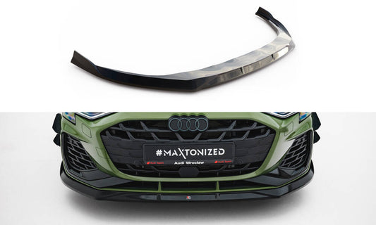 Front splitter v.3 audi s3 sportback / a3 s-line sportback  8y facelift