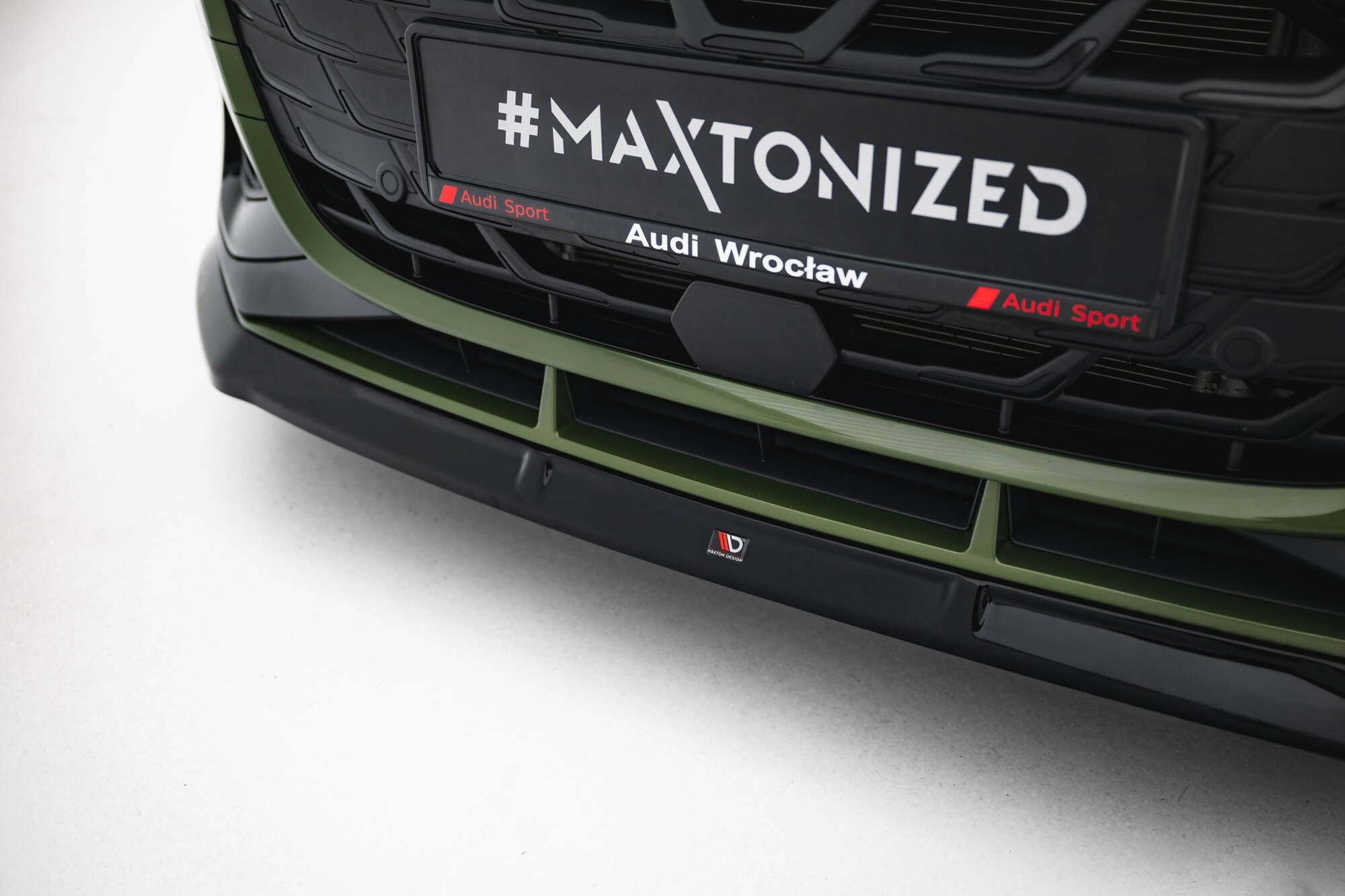 Front splitter v.3 audi s3 sportback / a3 s-line sportback  8y facelift